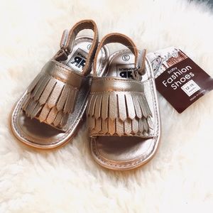 Romirus - Baby Sandals in Gold